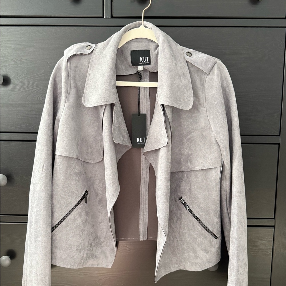 Kut from the Kloth faux suede blazer